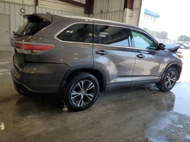 5TDJKRFH3GS325569 - 2016 TOYOTA HIGHLANDER XLE SILVER photo 3