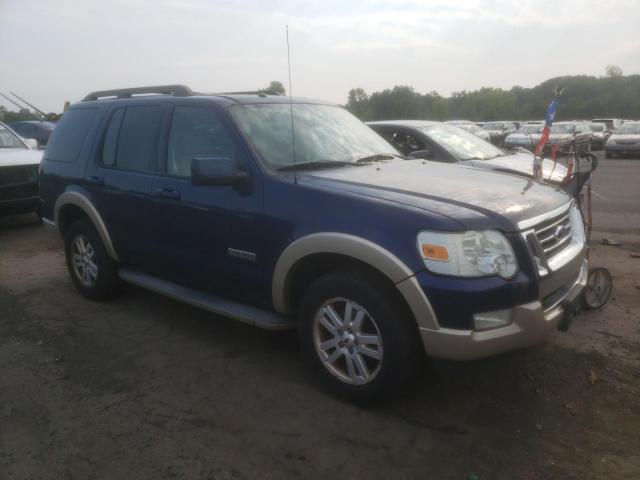 1FMEU74E08UA89674 - 2008 FORD EXPLORER EDDIE BAUER BLUE photo 4