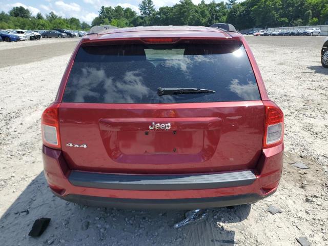 1C4NJDBB4CD578642 - 2012 JEEP COMPASS SPORT RED photo 6