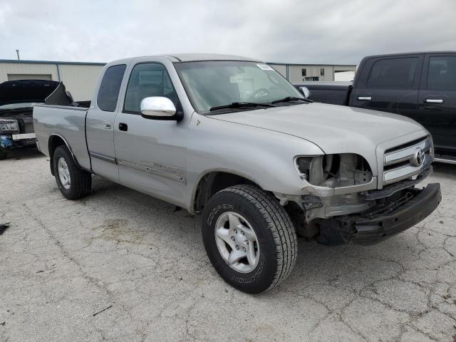 5TBRT34114S453378 - 2004 TOYOTA TUNDRA ACCESS CAB SR5 GRAY photo 4