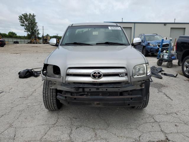 5TBRT34114S453378 - 2004 TOYOTA TUNDRA ACCESS CAB SR5 GRAY photo 5