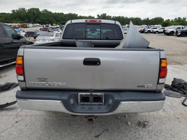 5TBRT34114S453378 - 2004 TOYOTA TUNDRA ACCESS CAB SR5 GRAY photo 6