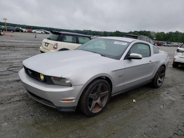 1ZVBP8CF8C5256457 - 2012 FORD MUSTANG GT SILVER photo 1