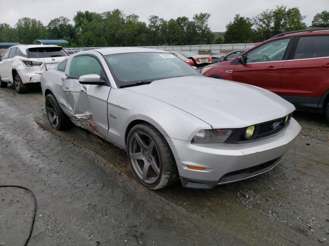 1ZVBP8CF8C5256457 - 2012 FORD MUSTANG GT SILVER photo 4