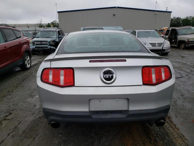 1ZVBP8CF8C5256457 - 2012 FORD MUSTANG GT SILVER photo 6