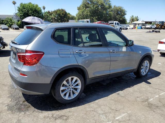 5UXWX9C51D0A10643 - 2013 BMW X3 XDRIVE28I GRAY photo 3