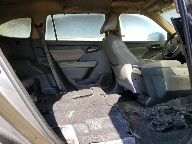 5TDHZRBH5NS171492 - 2022 TOYOTA HIGHLANDER XLE Մոխրագույն լուսանկար 10