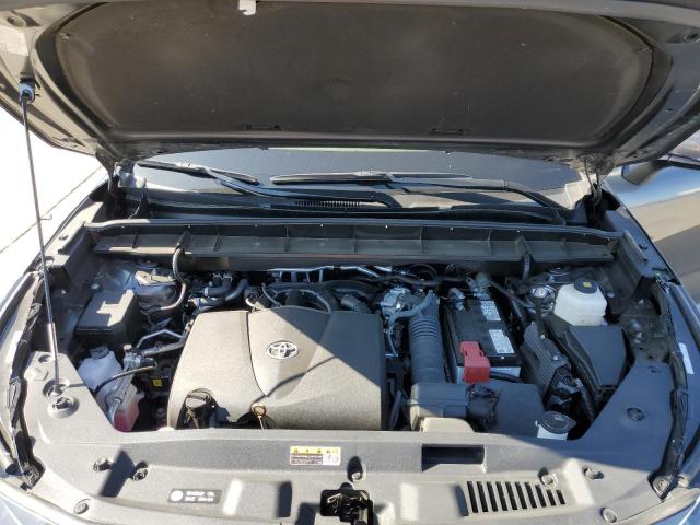 5TDHZRBH5NS171492 - 2022 TOYOTA HIGHLANDER XLE Մոխրագույն լուսանկար 11