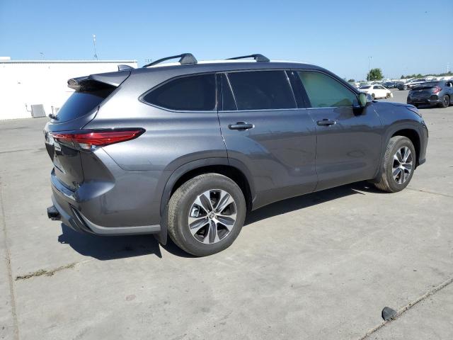 5TDHZRBH5NS171492 - 2022 TOYOTA HIGHLANDER XLE Մոխրագույն լուսանկար 3