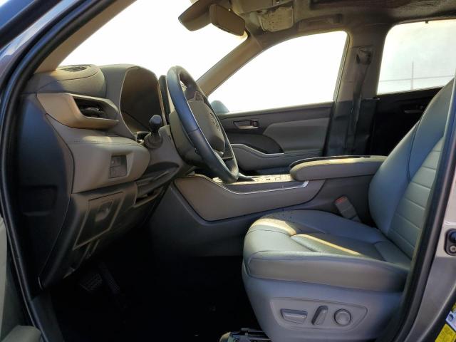 5TDHZRBH5NS171492 - 2022 TOYOTA HIGHLANDER XLE Մոխրագույն լուսանկար 7