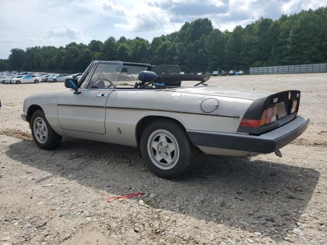 ZARBA5415E1020550 - 1984 ALFA ROMEO VELOCE 2000 SPIDER GRAY photo 2