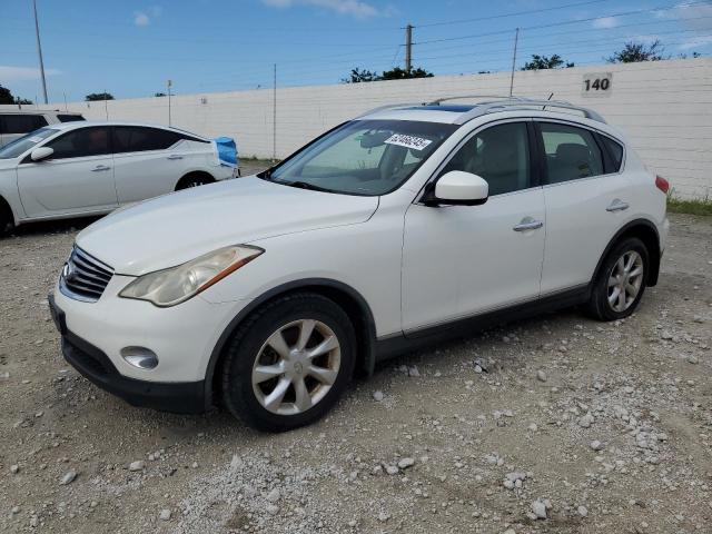 JNKAJ09FX9M950993 - 2009 INFINITI EX35 BASE WHITE photo 1