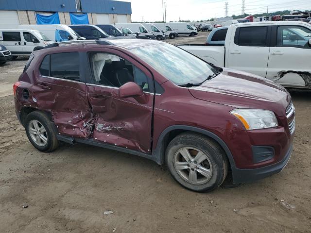 3GNCJLSB2GL238558 - 2016 CHEVROLET TRAX 1LT BURGUNDY photo 4