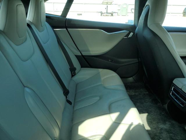 5YJSA1H17EFP67474 - 2014 TESLA MODEL S ლურჯი ფოტო 10