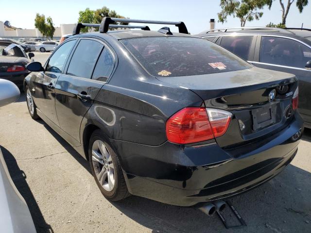 WBAVC53568FZ89560 - 2008 BMW 328 I SULEV BLACK photo 2