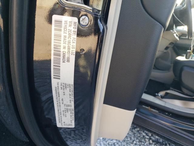 2C4RC1BG4MR511690 - 2021 CHRYSLER PACIFICA TOURING L გრაფიტი ფოტო 13