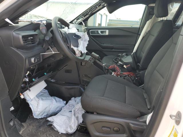 1FM5K8AB2MGB53437 - 2021 FORD EXPLORER POLICE INTERCEPTOR 白色 照片 7
