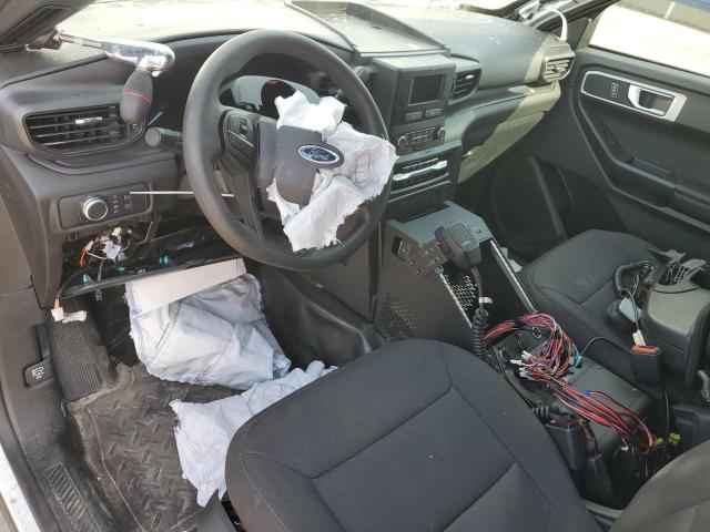 1FM5K8AB2MGB53437 - 2021 FORD EXPLORER POLICE INTERCEPTOR 白色 照片 8