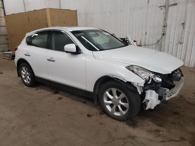 JN1AJ0HRXAM752449 - 2010 INFINITI EX35 BASE WHITE photo 4