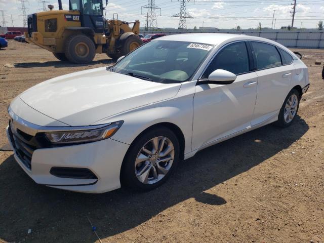 1HGCV1F15KA102882 - 2019 HONDA ACCORD LX WHITE photo 1