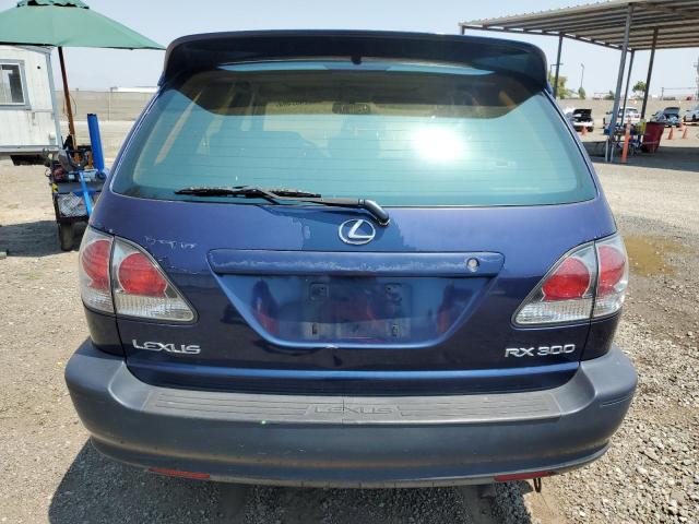 JTJHF10U510216919 - 2001 LEXUS RX 300 BLUE photo 6