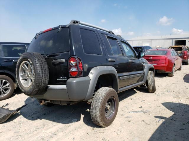 1J4GL38K06W115923 - 2006 JEEP LIBERTY RENEGADE BLACK photo 3