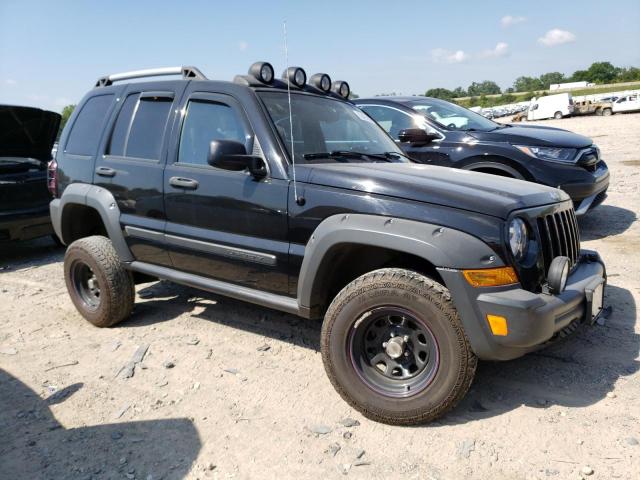 1J4GL38K06W115923 - 2006 JEEP LIBERTY RENEGADE BLACK photo 4