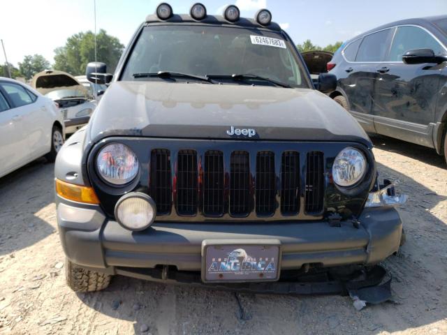 1J4GL38K06W115923 - 2006 JEEP LIBERTY RENEGADE BLACK photo 5