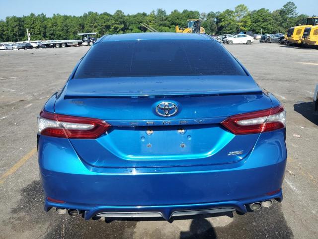 4T1B61HKXJU035024 - 2018 TOYOTA CAMRY XSE BLUE photo 6