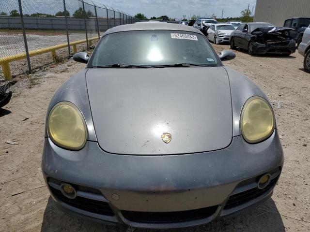 WP0AA29887U762002 - 2007 PORSCHE CAYMAN GRAY photo 5