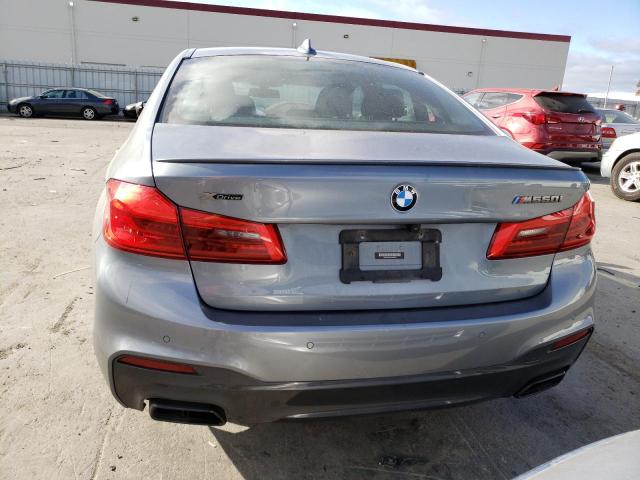 WBAJS7C02LBN96219 - 2020 BMW M550XI GRAY photo 6