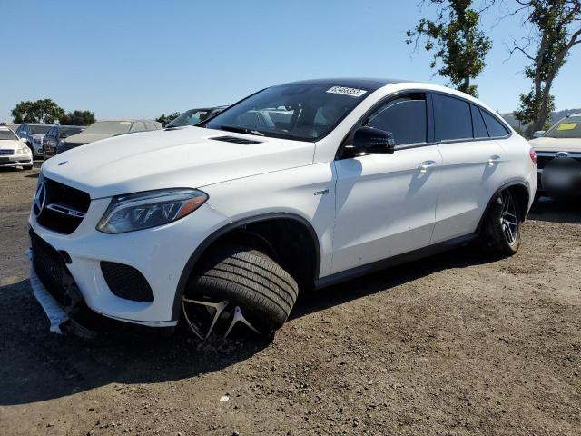 4JGED6EB0HA079727 - 2017 MERCEDES-BENZ GLE COUPE 43 AMG WHITE photo 1