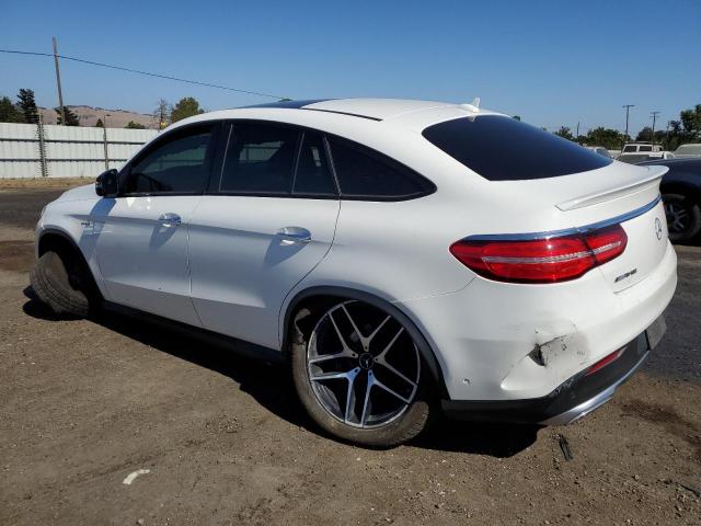 4JGED6EB0HA079727 - 2017 MERCEDES-BENZ GLE COUPE 43 AMG WHITE photo 2