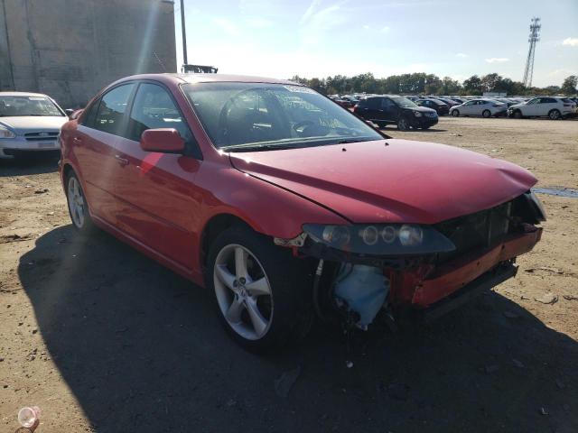 1YVHP85C475M62231 - 2007 MAZDA 6 I RED photo 1