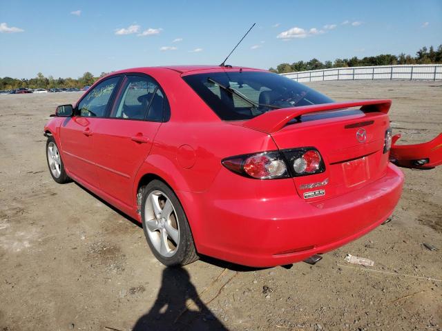 1YVHP85C475M62231 - 2007 MAZDA 6 I RED photo 3