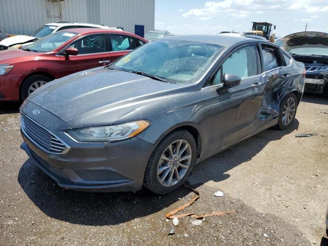 3FA6P0H74HR171696 - 2017 FORD FUSION SE CHARCOAL photo 1