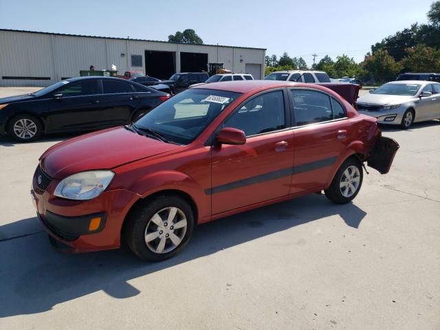 KNADE223796498727 - 2009 KIA RIO BASE RED photo 1