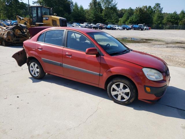 KNADE223796498727 - 2009 KIA RIO BASE RED photo 4