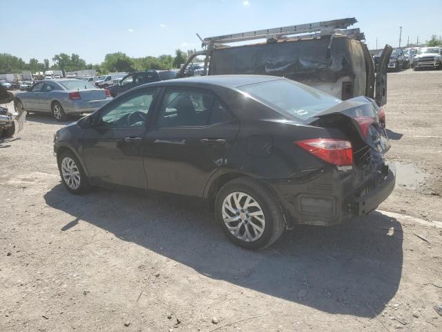 2T1BURHEXKC224595 - 2019 TOYOTA COROLLA L BLACK photo 2