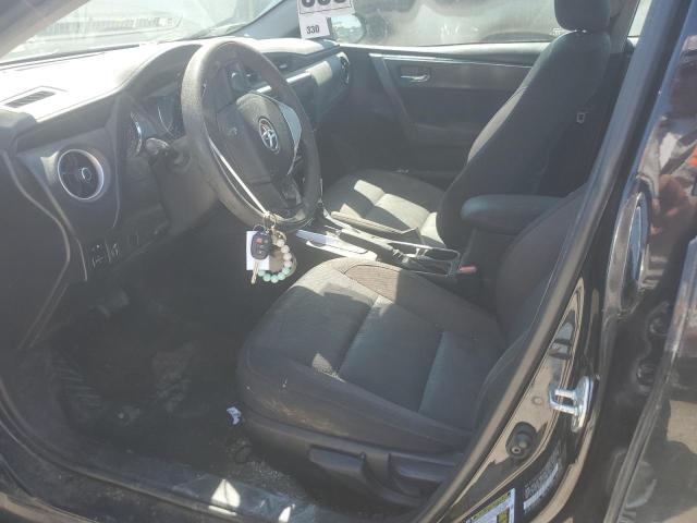 2T1BURHEXKC224595 - 2019 TOYOTA COROLLA L BLACK photo 7