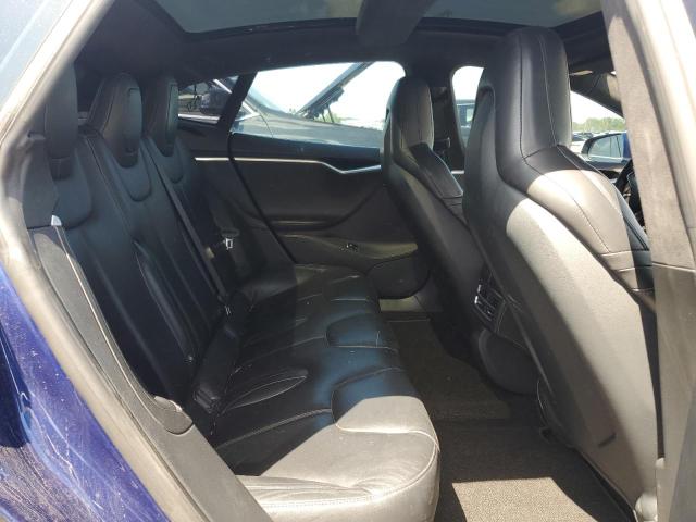 5YJSA1E4XFF118218 - 2015 TESLA MODEL S ლურჯი ფოტო 10