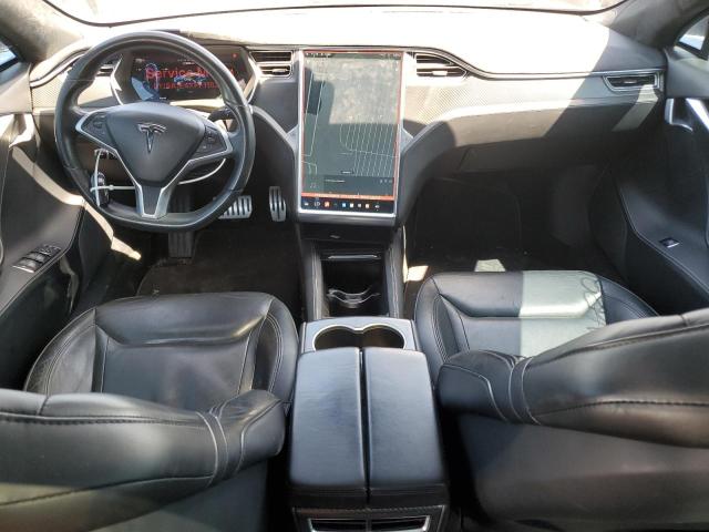 5YJSA1E4XFF118218 - 2015 TESLA MODEL S ლურჯი ფოტო 8