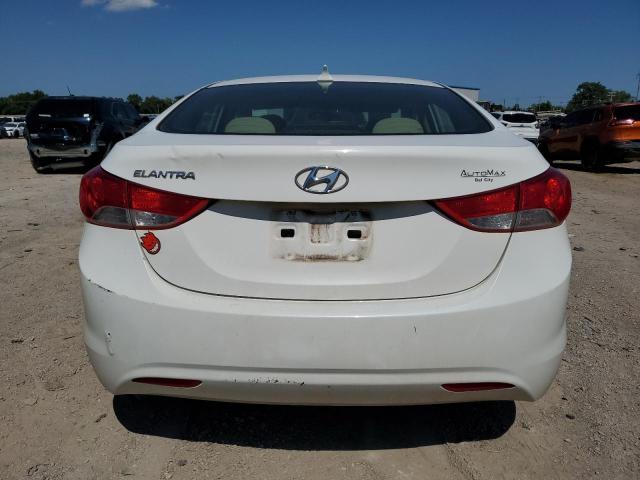 5NPDH4AE1DH234619 - 2013 HYUNDAI ELANTRA GLS WHITE photo 6