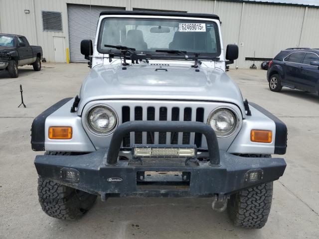 1J4FA39S55P353789 - 2005 JEEP WRANGLER X SILVER photo 5