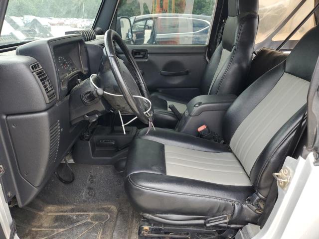 1J4FA39S55P353789 - 2005 JEEP WRANGLER X SILVER photo 7