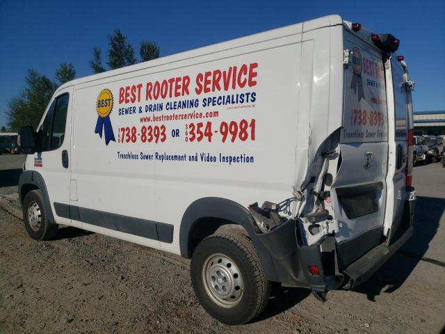 3C6TRVAG2HE501722 - 2017 RAM PROMASTER 1500 STANDARD WHITE photo 2