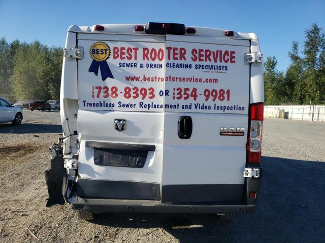 3C6TRVAG2HE501722 - 2017 RAM PROMASTER 1500 STANDARD WHITE photo 6