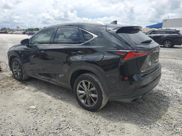 JTJSARBZ7M2200953 - 2021 LEXUS NX 300 BASE შავი ფოტო 2