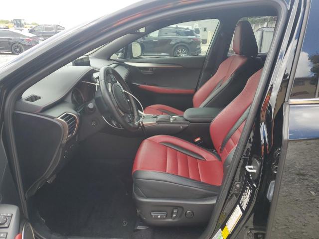 JTJSARBZ7M2200953 - 2021 LEXUS NX 300 BASE შავი ფოტო 7