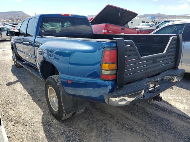 1GCJC33174F152278 - 2004 CHEVROLET SILVERADO C3500 BLUE photo 2